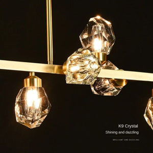 Nicole Crystal Linear Chandelier - view 6