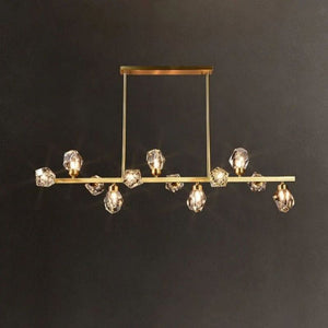 Nicole Crystal Linear Chandelier - view 8