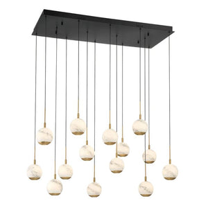 Kimma Lights Linear LED Chandelier - view 9