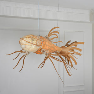 Koi Crystal Spiral Chandelier - view 4