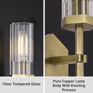Adam Polygonal Crystal Series Wall Sconce, chandelier - view 18