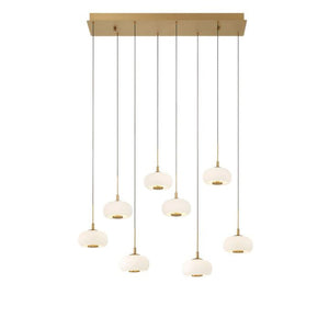 Lanterns 8 Light Rectangular LED Chandelier - view 3