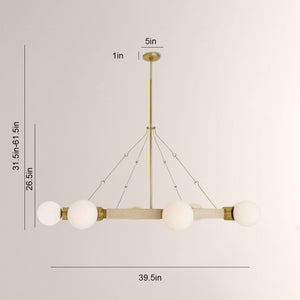 Laura Round Chandelier - view 11