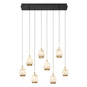 Alabaster Linear LED Chandelier - view 7