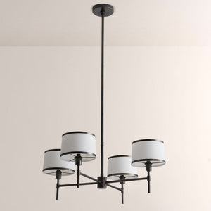 Lizs 4-Light Round Chandelier - view 3