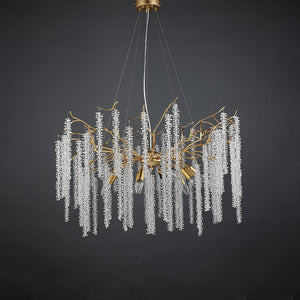 Crystal Gold Tree Branch Chandelier - view 6