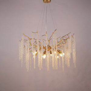 Crystal Gold Tree Branch Chandelier - view 3