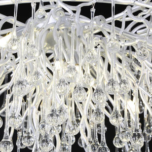 Aqua Modern Tree Branch Crystal Chandelier 47.5" L - view 6