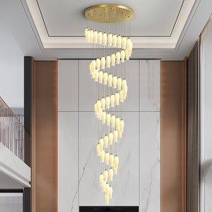 Luma Flora Stairs Chandelier, ceramic - view 7