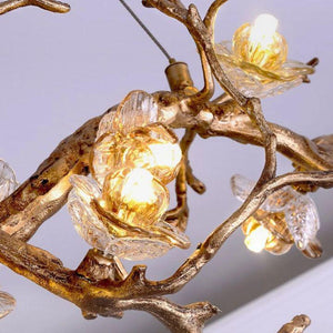 Luxury Flower Tree Branch Chandelier - view 4
