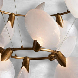 Lyla 2-Tiered Halo Chandelier, two-tier - view 5
