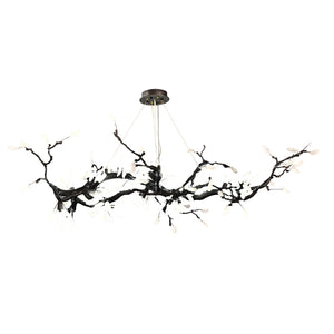 Selenite Crystal Blossom Branching Tree Chandelier - view 32