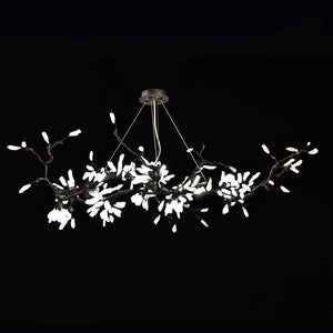 Selenite Crystal Blossom Branching Tree Chandelier - view 22
