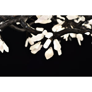Selenite Crystal Blossom Branching Tree Chandelier - view 25
