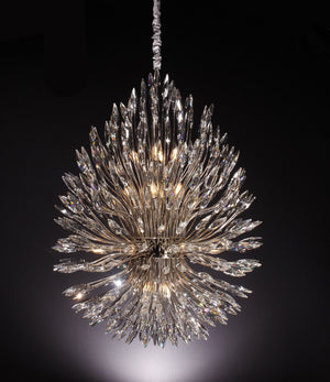 Lily Starburst Crystal Sputnik Chandelier 43"W - view 4