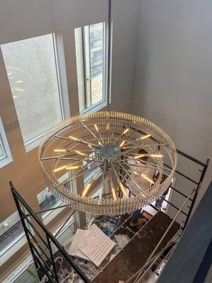 Macy Crystal Round Chandelier - view 11