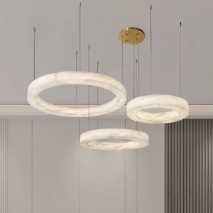 Marika Alabaster Chandelier - view 2