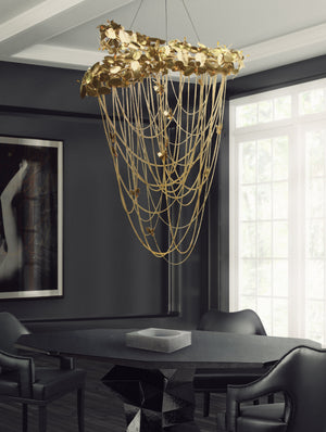 Luxury McQueen 11 Light Crystal Modern Chandelier - view 3