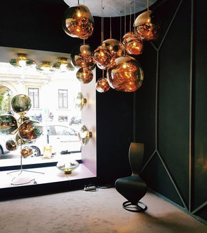 Multi Lava Round Chandelier - view 19