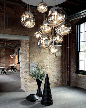 Multi Lava Round Chandelier - view 35