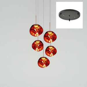 Multi Lava Round Chandelier - view 57