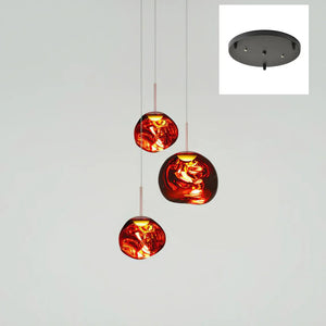 Multi Lava Round Chandelier - view 86