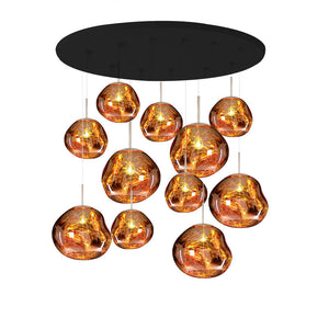 Multi Lava Round Chandelier - view 100