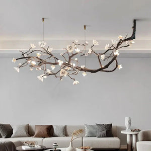 Wanos Crystal Flower Tree Branch Chandelier - view 7