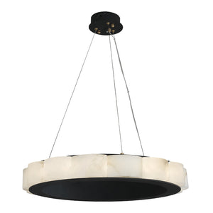 Avalon Moden Alabaster Round Chandelier - view 6
