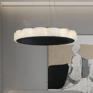 Avalon Moden Alabaster Round Chandelier - view 7