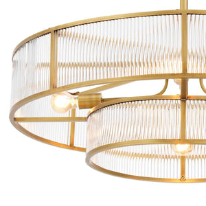 Thibaud Modern Brass Chandelier - Brass - view 3
