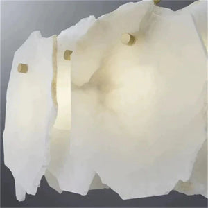 Noes Alabaster Round Chandelier - view 4