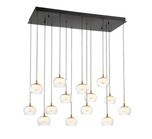 Nona Linear LED Chandelier - view 10