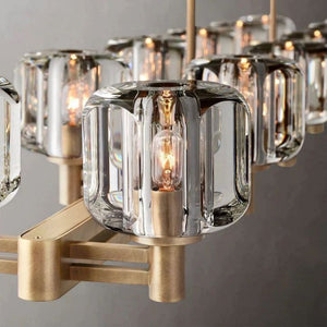 Nora Double Linear Chandelier 72'' - view 9