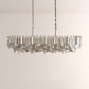 Nova Crystal Prism Linear Chandelier - view 3