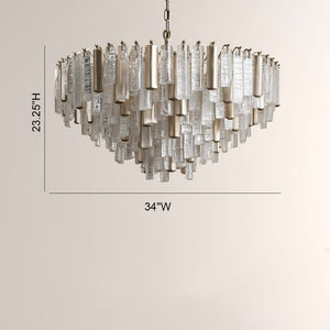 Nova Crystal Prism Round Chandelier - view 11