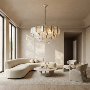 Nova Crystal Prism Round Chandelier - view 12