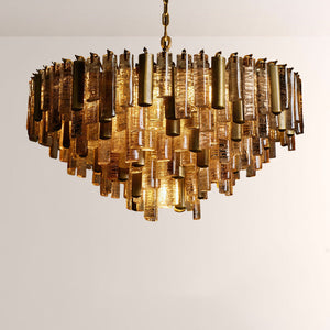 Nova Crystal Prism Round Chandelier - view 2