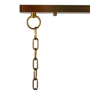 Ole Rectangle Chandelier Alabaster, rectangular - view 6