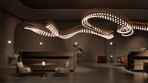 Pearl Curtain Customize Chandelier - view 9