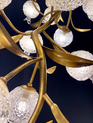 Pomegranate Brass Branch Chandelier - view 13