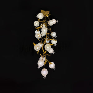 Pomegranate Brass Branch Chandelier - view 17