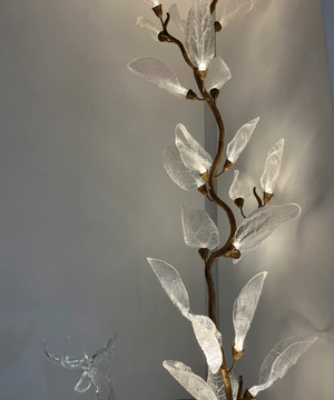 Creative Bionic Resin Leaves Chandelier for Living Room/Dining Room/Staircase - view 17