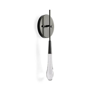 Raindrop Glass Solitaire Wall Sconces - view 7