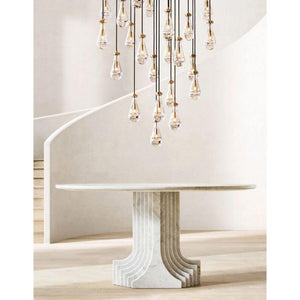 Raindrop Round Chandelier 47" - view 6
