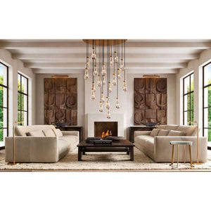 Raindrop Round Chandelier 47" - view 5