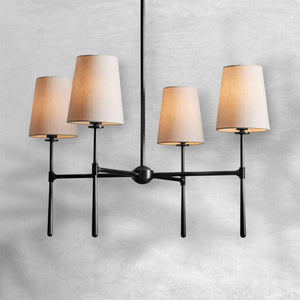Rhodes Round Chandelier 4/6 Light - view 4