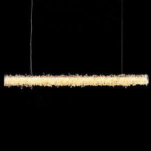 Rock Crystal Linear Chandelier - RHL