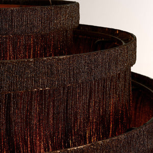Rowan Jute Fringe Tiered Chandelier - view 6