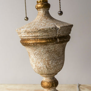 Luxury Retro Design Beige Table Lamp for Home, resin - view 3